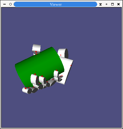 Grasping a can simulation