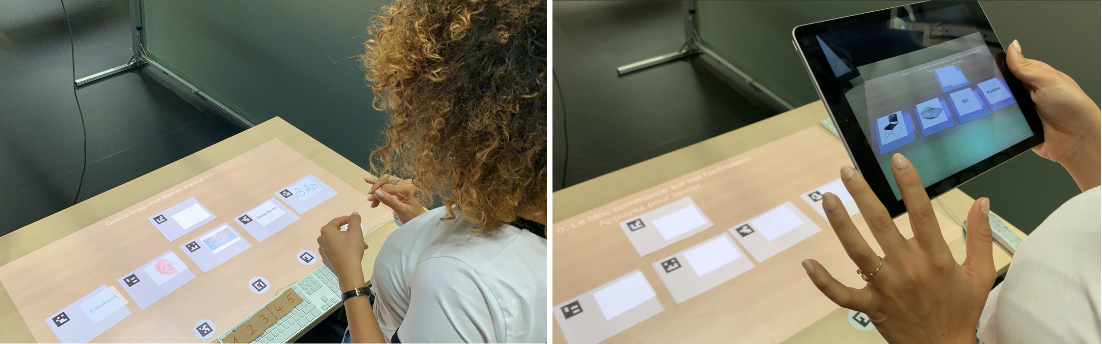 CARDS: Comparison of Spatial vs. Tablet-based AR in a memory task.